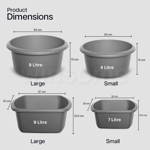 Washing bowl plastic - up,