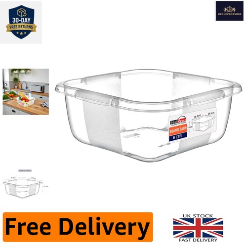 Elegant transparent square - 6l,