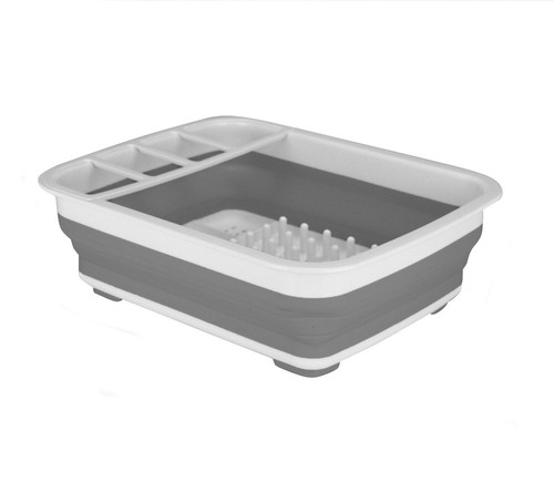 Collapsible dish drainer large - collapsible,