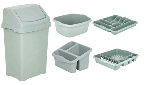 Swing bin washing bowl - bin, dish