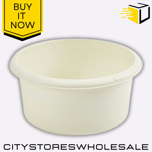 Whitefurze large cream round - large,