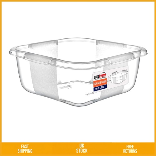 Transparent square washing - transparent,