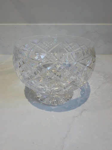 Crystal footed bowl - footed,