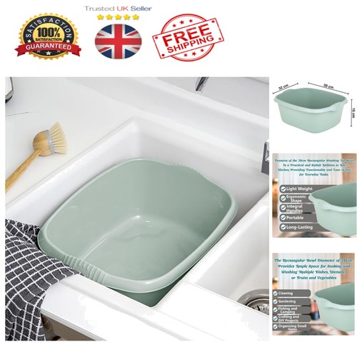 Rectangular 12l washing - washing, up