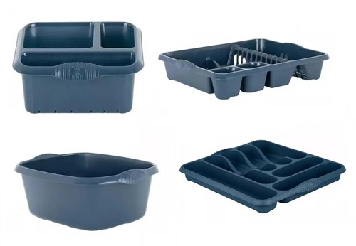 Set plastic large - large, dish
