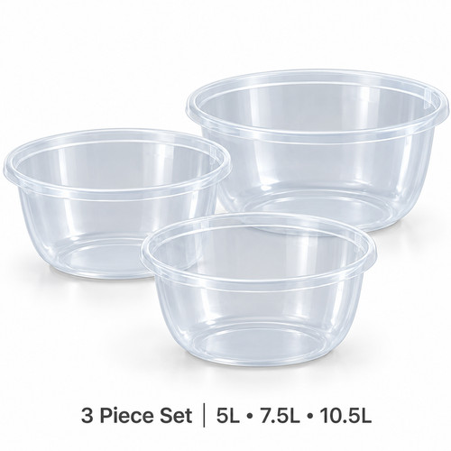 Piece transparent bowl - piece,