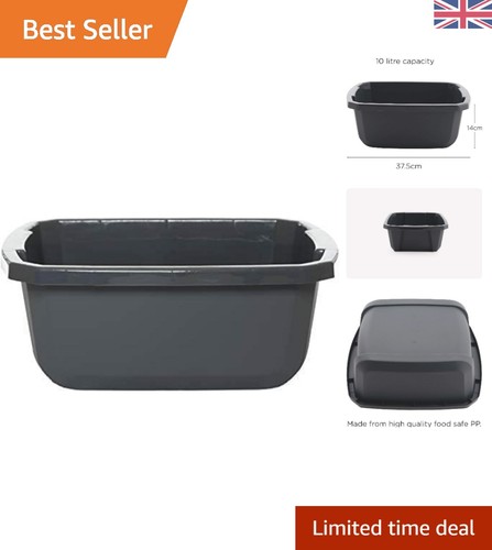 Compact 10l grey washing - 10l, up