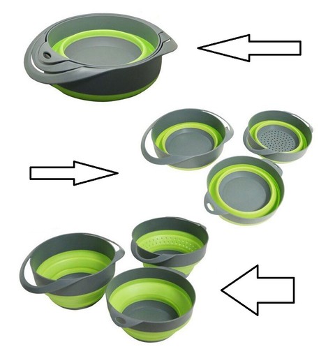 Set collapsible colander - 3,