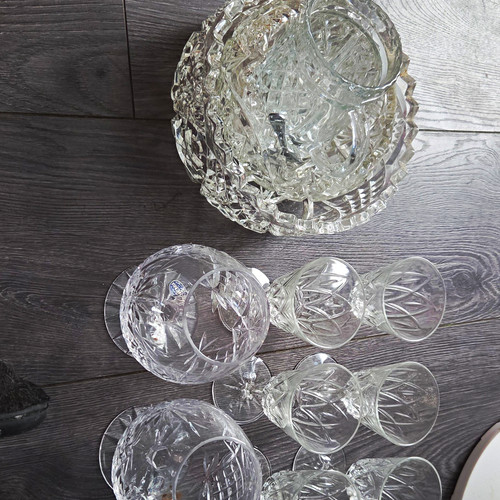 Clear glass piece - glass, shot