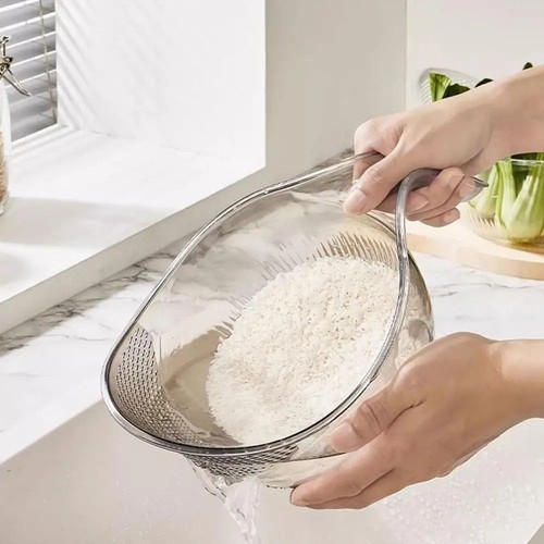 Rice washing bowl colander - washing,