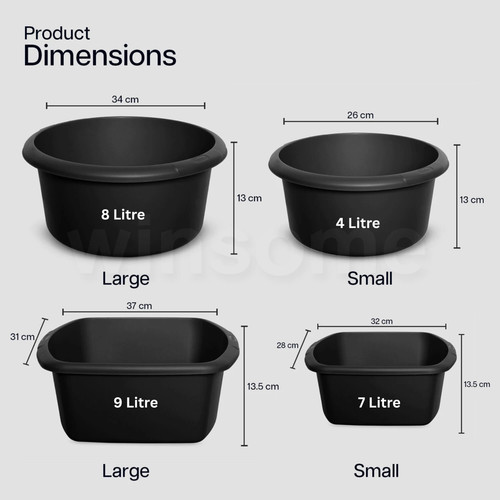 Washing bowl plastic - up,